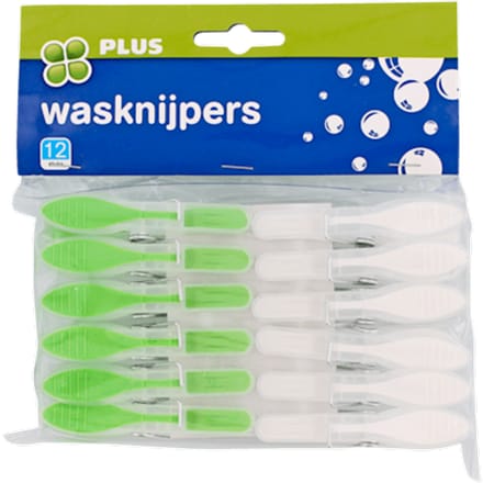 Wasknijpers plastic
