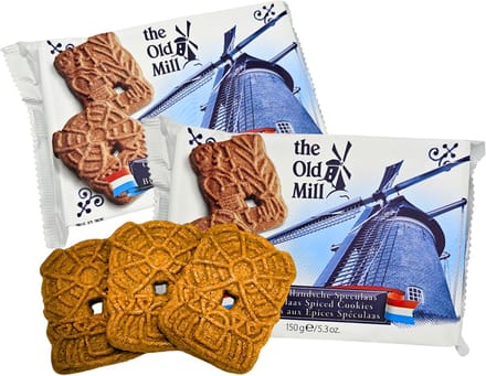 Speculaas - 5 verpakkingen - Souvenirverpakking - Typisch Hollands - 150 gram