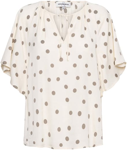 &Co Woman AXELLE DOT - Top - M - Beige