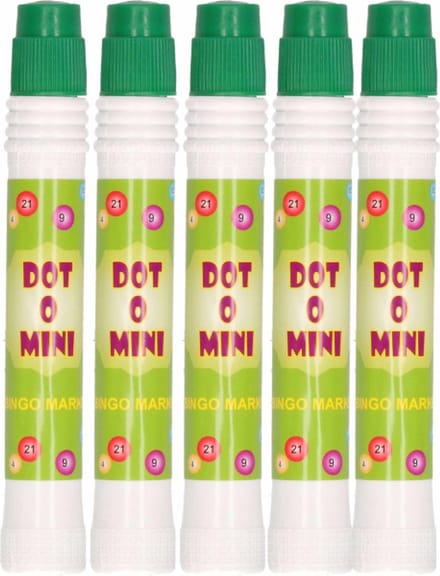 Twisk bingodabber groen Dot.O.Win 20ml speelgoed knutselen.