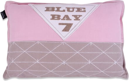 In The Mood Blue Bay - Sierkussen - 30x45 cm - Roze