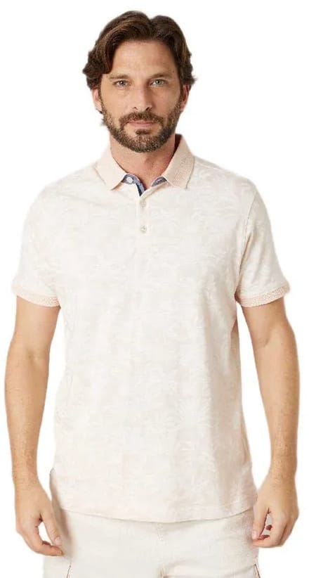 Deeluxe Astral Korte Mouw Poloshirt Wit M Man