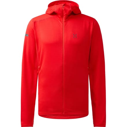 Haglofs L.i.m Mid Multi Ii Fleece Met Volledige Rits Rood M Man