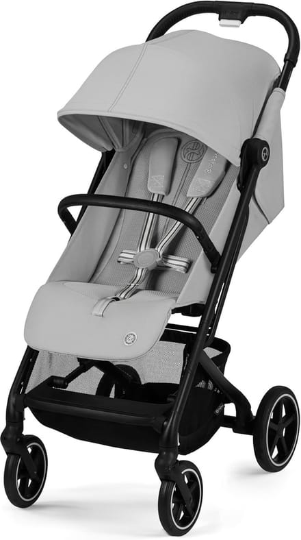 Compacte Kinderwagen - Reisbuggy Lichtgewicht - Baby Vervoer - One-Pull Harnas - Opvouwbaar 27x48.5x64.5cm - Lichtgrijs