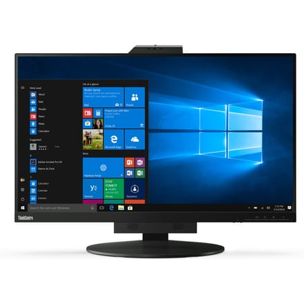 Lenovo ThinkCentre Tiny-In-One 27 LED-scherm 68,6 cm (27") 2560 x 1440 pixels Quad HD zwart