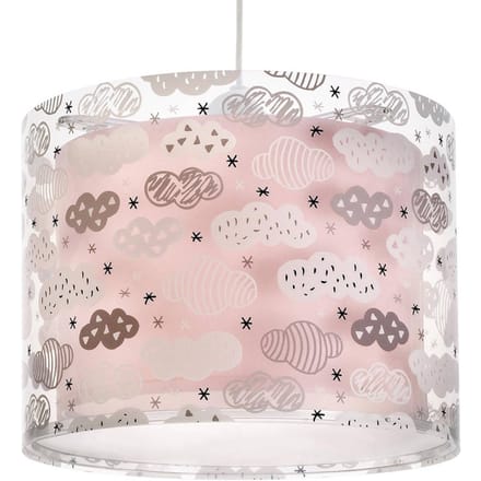 Dalber hanglamp CLOUDS voor de kinderkamer, roze
