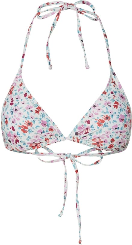 Pieces Dames Triangel Bikini Top PCBAOMI Gebloemde Print - Maat L