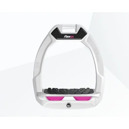 Veiligheidsstijgbeugels Inclinatie Ultra Grip Wit/Grijs/Roze Flex-On Safe-On