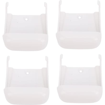 4 PIÈCES Support Mural Adapté pour YORK3 YORK3 G YORK3 G17 Télécommande AC Contrôleur de Climatisation Rack de Rangement white