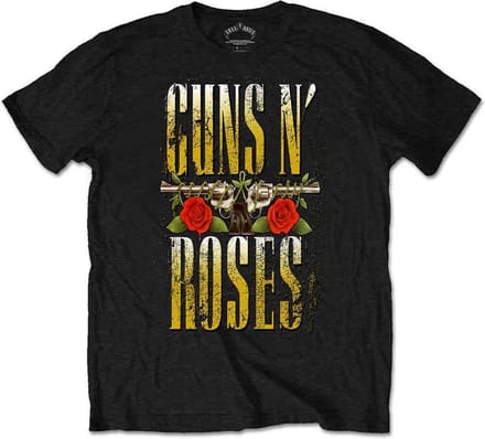Guns N' Roses - Big Guns Heren Tshirt - S - Zwart