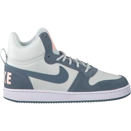 Baskets Nike Court Borough Mid Premium Platine Pur pour Femmes 844907-005 37.5 white