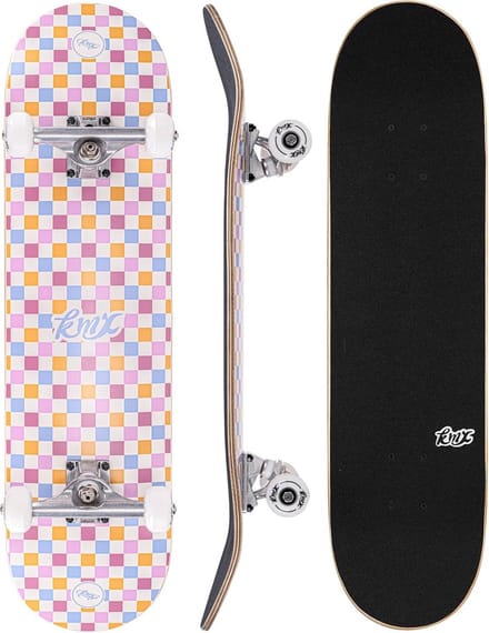 Standaard Skateboard voor Kinderen en Beginners 80x20 cm Dubbele Kick Concave Canadees Esdoornhout