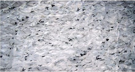 Camouflagenet 6 meter Proloo sneeuw kleur- 1.5 x 6mtr - camouflage stealth net - tuinnet