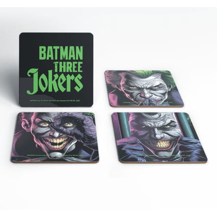 Batman Jokers Three Coaster Set