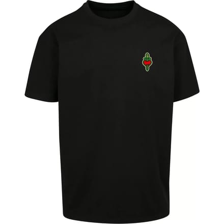 Mister Tee - Santa Monica Oversize Heren T-shirt - S - Zwart