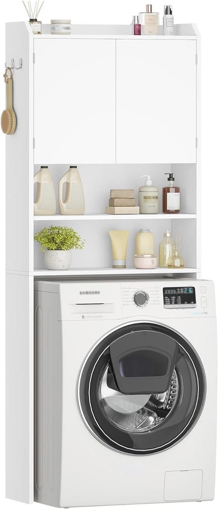 Wasmachine Ombouwkast voor Bovenkast en Droger Opslag
