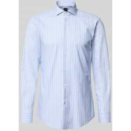 slim fit zakelijk overhemd van katoenmix model 'HANK-SP'