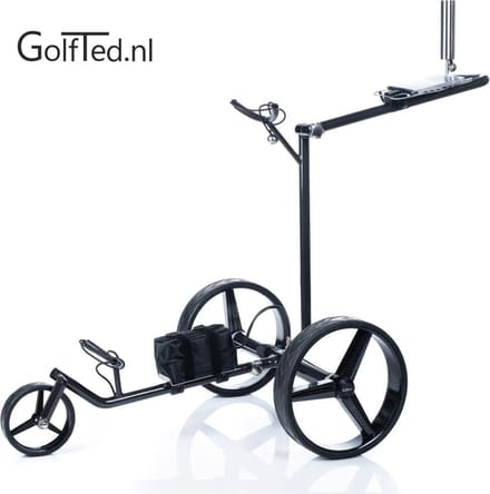 Golfted Elektrische Golftrolley - GolfTed GT-C CARBON - incl. 12 accesoires