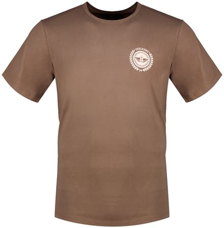 Dockers Graphic Slim T-shirt Met Korte Mouwen Bruin S Man