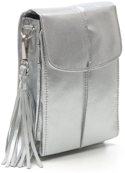 Chabo Kleine Crossbodytas / Schoudertas Dames - Leer - Mover - Zilver
