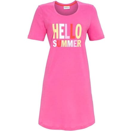 Ringella Roze nachthemd zomer katoen Roze vrouw 36