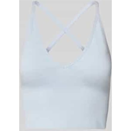 Crop top met gekruiste bandjes
