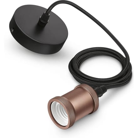 Philips Hue Philips Vintage hanglamp E27, roségoud