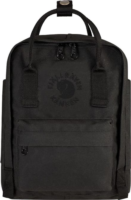 Fjällräven Re-Kånken Mini Unisex Rugzak - Black