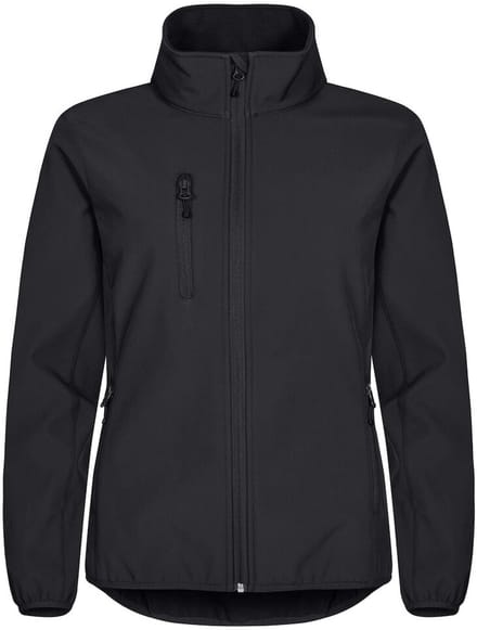 Clique Classic Softshell Jacket Women 0200915 - Zwart - 36/S