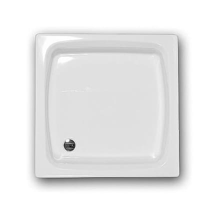 Caribia shower 90x15 shower tray 90 x 90 cm flat