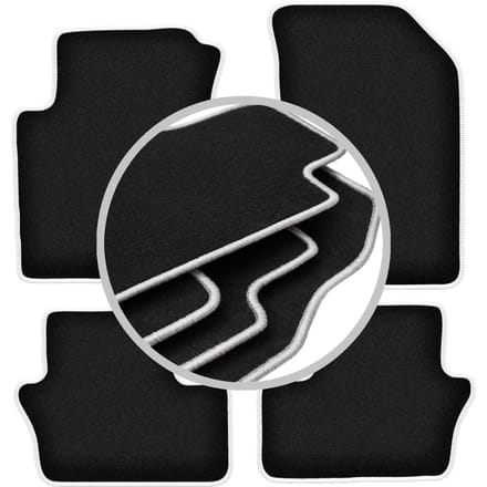 CARLUX-SILVER automatten voor: Dodge Caliber hatchback (2006-2011)