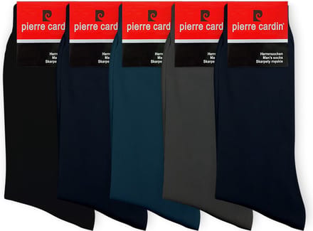 Pierre Cardin Normale Heren sokken - Grijs Mix - 5 Paar - Maat 39-42