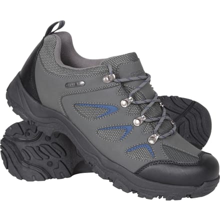 Mountain Warehouse Heren Adventure Waterdichte Wandelschoenen (Donkergrijs)