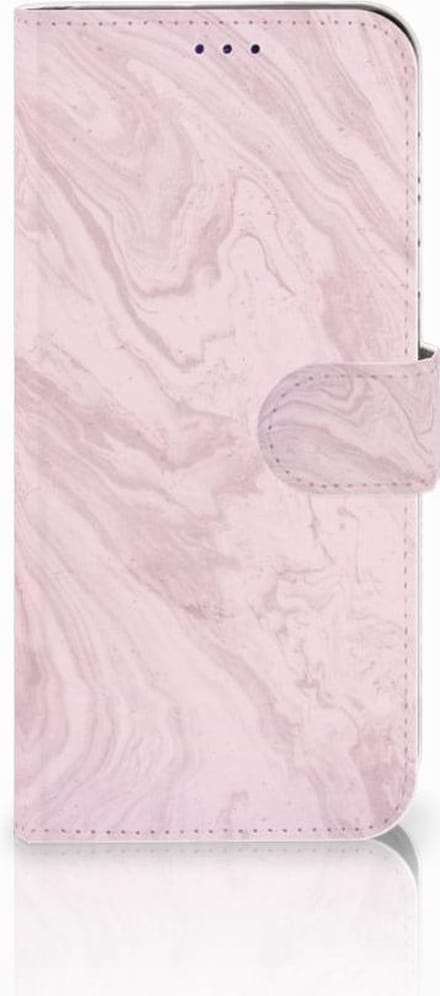 Samsung Galaxy A50 Bookcase Marble Pink - Origineel Cadeau Vriendin