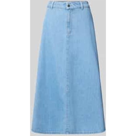 Maxirok in denimlook met lyocell-aandeel