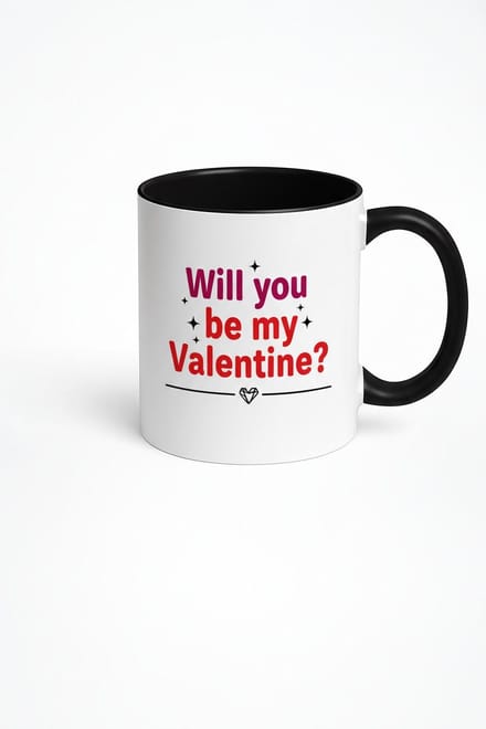 Valentijn Mok 'Will You Be My Valentine?' | Romantisch Cadeau voor Valentijnsdag