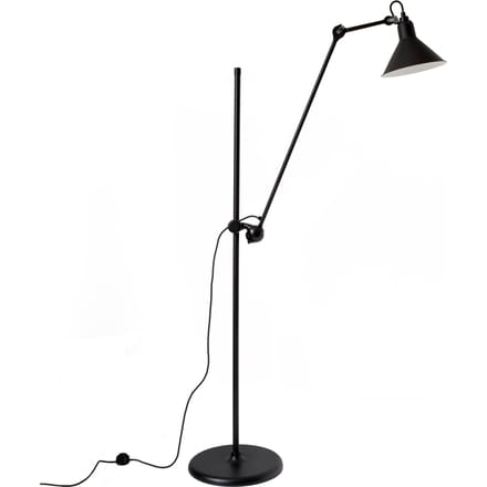 DCWéditions - LAMPE GRAS N°215 zwart vloerlamp - zwart - conisch