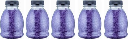 Claudius Badzout Lavendel - 375 gram - Fles met zwarte dop - Set van 5 stuks