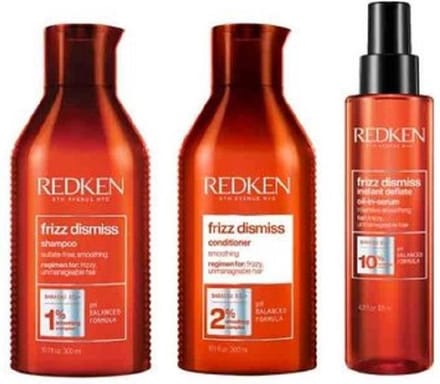 REDKEN Frizz Dismiss 3 Product Pack Tegen Pluizig Haar