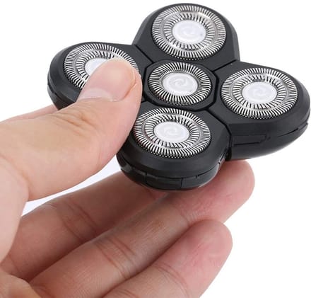 Vervangende Rotating Head voor Elektrische Scheerapparaat met 5 Dubbele Ring Blades