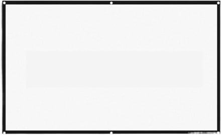 Projectiescherm - Filmscherm Gordijn - Thuis Kantoor Buiten - High Definition - 60 Inch 16:9 - Wit