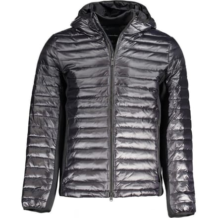 Gestikte Hooded Jas