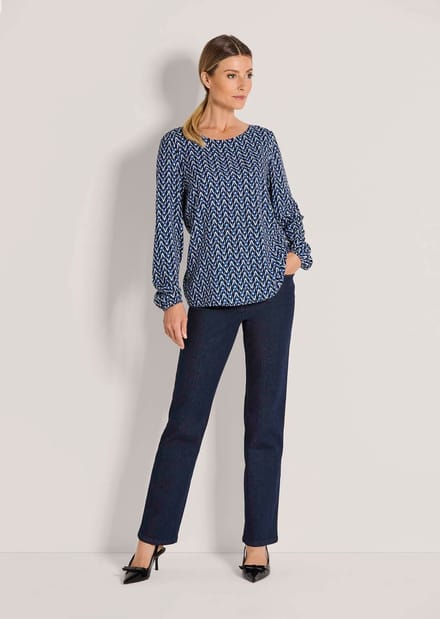 MADELEINE Blouse Blouse met grafische print