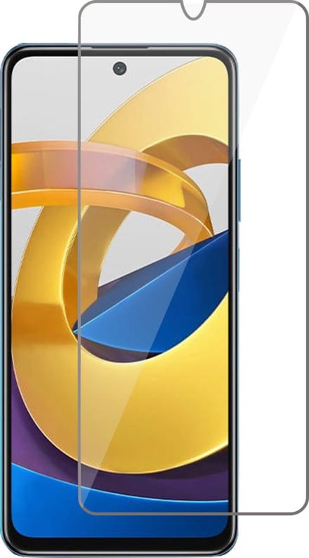 Screenprotector geschikt voor Xiaomi Poco M4 Pro 5G - Glas Screen Protector