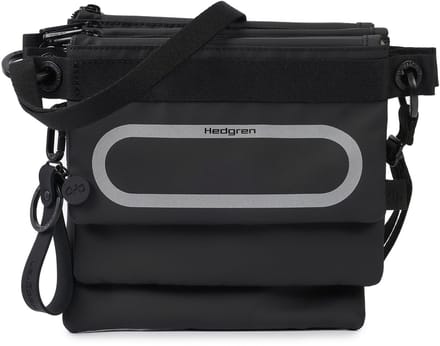Hedgren schoudertas accessoiretas Uni Isa 3-Crossover Set + RFID Coated Black zwart