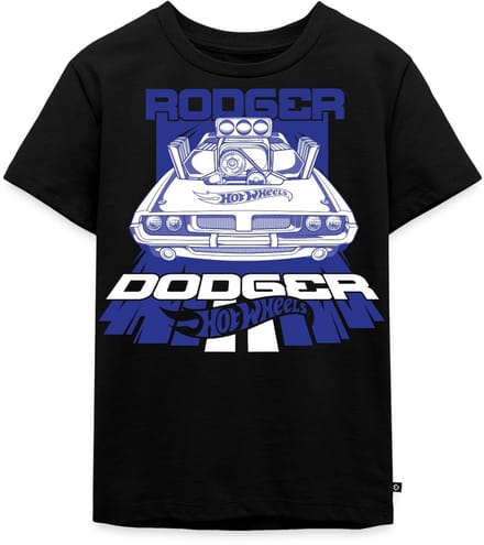 Hot Wheels Rodger Dodger Premium T Shirt Kinderen