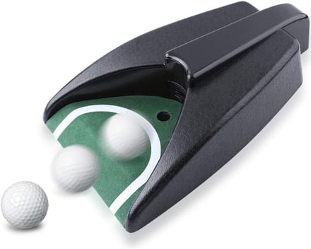 Putting unit met automatische balretour, golfputter, putting cup, golfaccessoires, 31x17x, standaard model