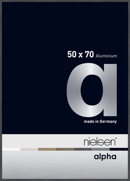 Nielsen Alpha Aluminium Wissellijst Grey 50x70cm