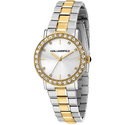 Karl Lagerfeld - R0553100509 - Polshorloge - Dames - Kwarts - Crystals