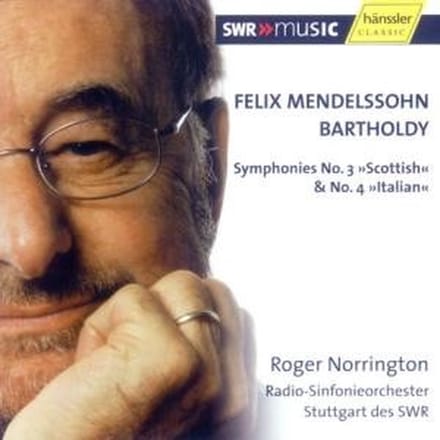 Radio-Sinfonieorchester Stuttgart Des SWR, Roger Norrington - Mendelssohn: Symphony Nos.3 & 4 (CD)